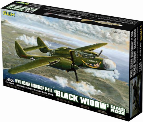 !  ! USAAF Northrop P-61A "BLACK WIDOW" Glass Nose