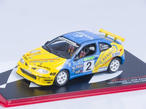 !  ! Renault Maxi Megane 2 Rally Caja Cantabria (Luis Climent-Jose Munoz) 1998