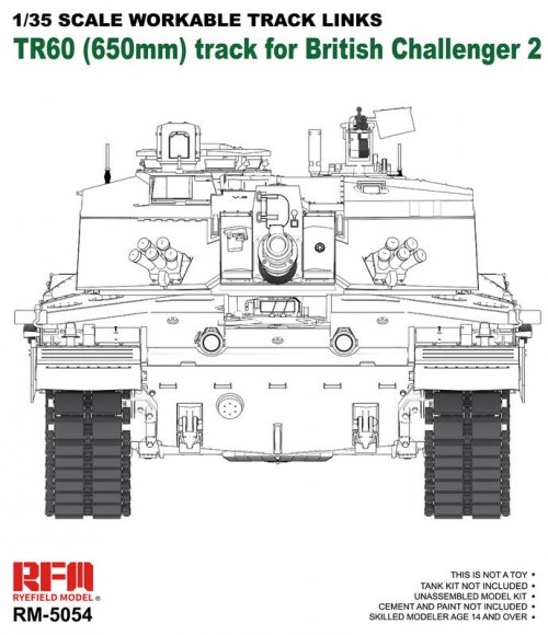 !  ! Workable track links for Challenger 2