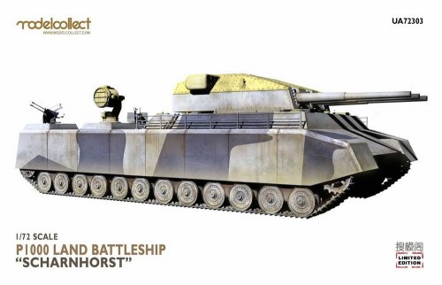 !  ! German WWII P.1000 Ratte scharnhorst,1945