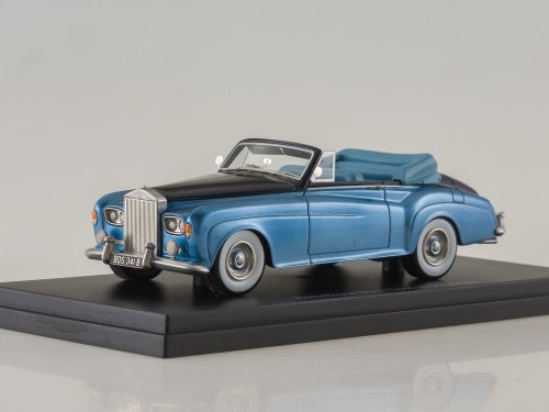 !  ! Rolls Royce Silver Cloud III DHC, metallic-light blue/metallic-dark blue, RHD 1964