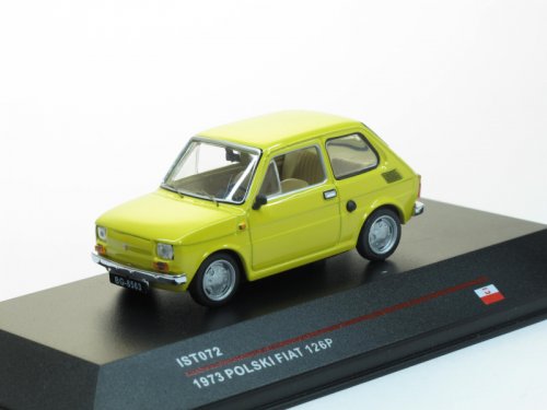 !  ! POLSKI FIAT 126P (Maluch) 1973 Light Yellow