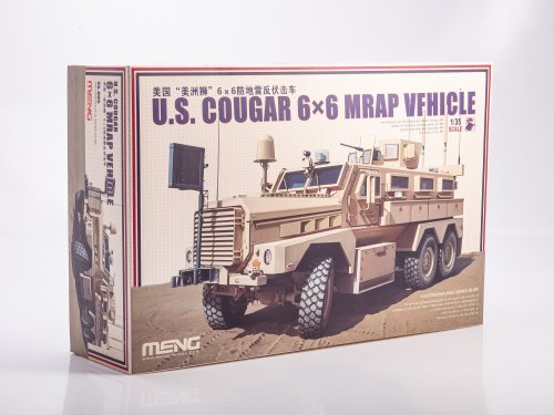 !  !  U.S. COUGAR 6x6 MRAP VEHICLE