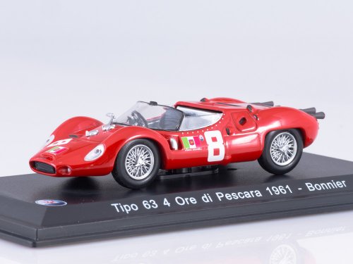 !  ! Maserati Tipo 63 4 Ore di Pescara 1961 Bonnier