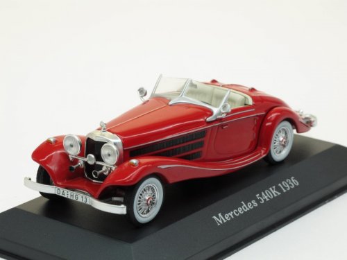!  ! Mercedes-Benz 540K red - 1936