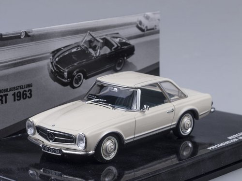 !  ! Mercedes-Benz 230 SL (W113) with Hardtop, 1963 (white)