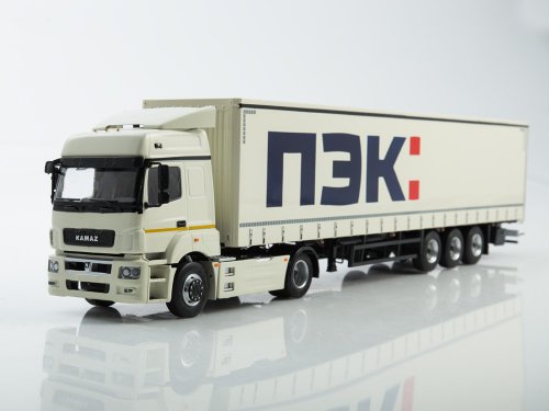 Внимание! Модель уценена! КАМАЗ-5490 с полуприцепом НЕФАЗ-93341, ПЭК