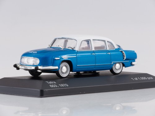 !  ! Tatra 603, metallic-blue/white, 1970