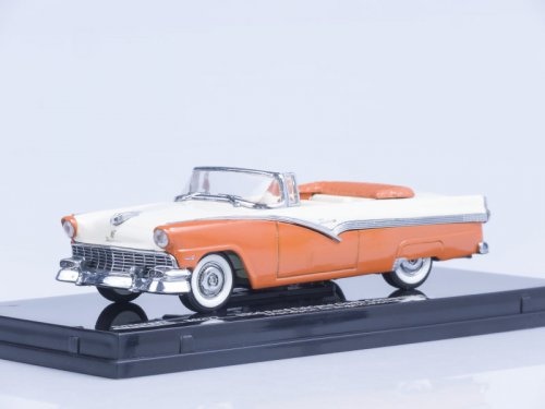 !  ! 1956 Ford Fairlane Open Convertible Mandarin Orange/Colonial White