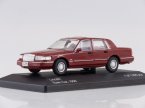 !  ! Lincoln Town Car, dark red, 1996