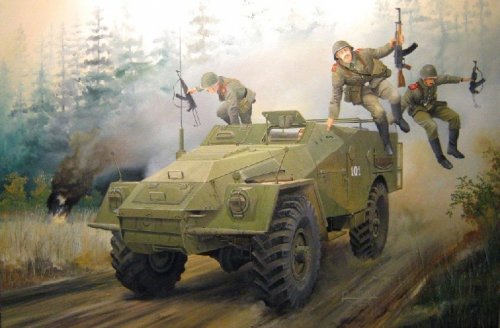 !  ! Russian BTR-40 APC