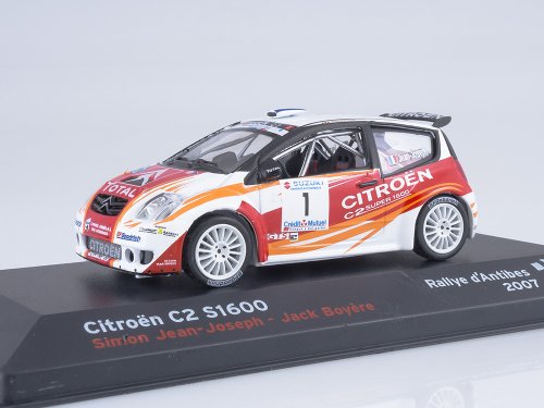 !  ! Citroen C2 S1600 Simon Jean - Joseph - Jack Boyere, Rallye d'Antibes, 2007