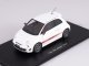    !  ! FIAT 500 Abarth WHITE WITH RED STRIPES 2008 (Spark)
