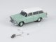    !  ! AUSTIN A60 Countryman Green / White 1966 (Neo Scale Models)