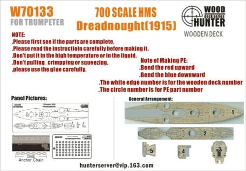 HMS Dreadnought(1915)(for trumpeter 06705)