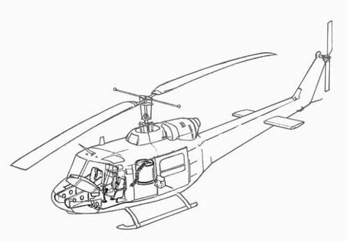 UH-1B - interior set for ITA