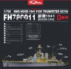 HMS Hood 1041 (For Trumpeter 05740)