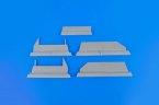 BAC Lightning F1/F1A/F2/F3 - Control Surfaces Set 1/48 for Eduard/Airfix kit