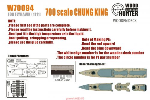 Light Cruiser Chung King (for Flyhawk FH1111)