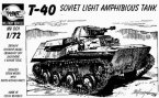 T-40 Soviet light amphibious tank