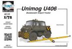 Unimog U406 DoKa Military Airport Tug + AERO
