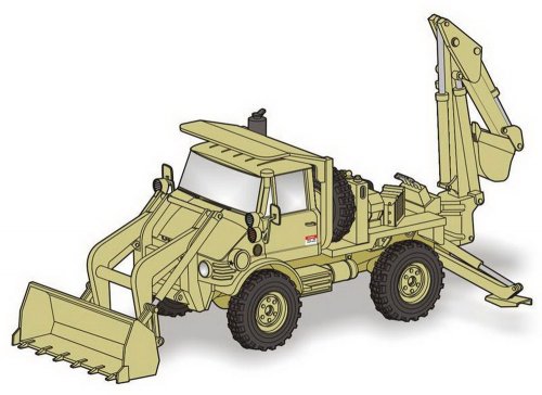 Unimog FLU 419 SEE US Army  All resin kit