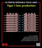 3D printed Workable track links for Tiger I late production