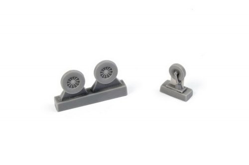 A-4B/P Skyhawk Mainwheels and Nosewheel (early with spoke type hubs), for Airfix kit