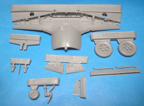 Fw 190A-3 Fw 190A-4 Wheel Wells and Wheels Set for Tamiya