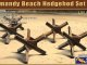    Normandy Beach Hedgehog Set (Gecko-Models)