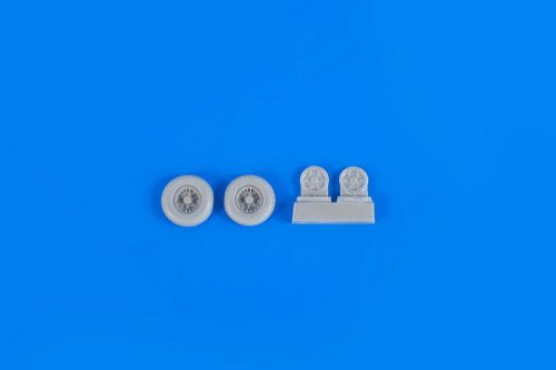 P-47D/M Thunderbolt - Wheels (Diamond Tread Pattern) set for any P47D/M