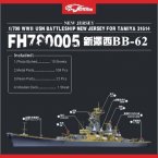 WWII USN BATTLESHIP NEW JERSEY BB-62 (for Tamiya 31614)