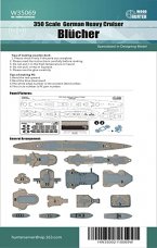 German Heavy Cruiser Blucher (For Trumpeter 05346)