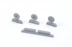 FH-1 Phantom Mainwheels and Nosewheel for Special hobby kit