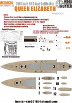 WWII Battleship HMS Queen Elizabeth
