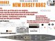    WWII USS New Jersey BB62 (for Tamiya 31614 ) (Wood Hunter)