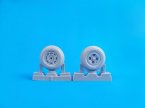 Tempest Mk. II/V/VI- 1/32 Square Tread Pattern Mainwheels for Special hobby kit