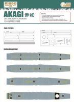 Akagi Ijn Aircraft carrier  Flight Deck Mark Paint Mask