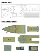 PLA 054a Deck Masking Sheet for Trumpeter 04543