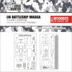 IJN Battleship Mikasa Painting Mask