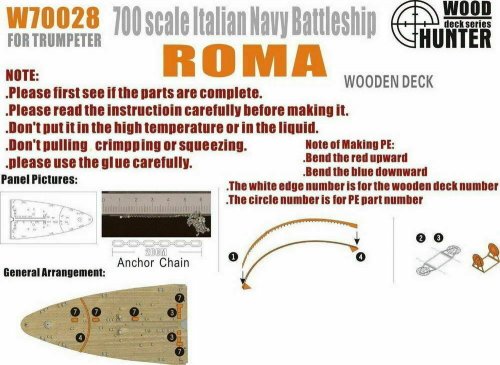 WWII Italian Battleship Roma