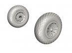 P-51D Mustang Wheels (Diamond and Hole Tread