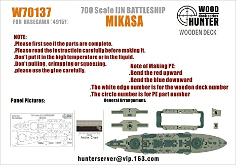 IJN BATTLESHIP MIKASA (For HASEGAWA 49151?