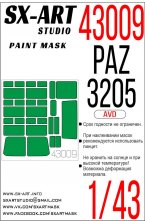 Окрасочная маска PAZ-3205