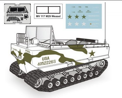 M29 Weasel  All resin kit