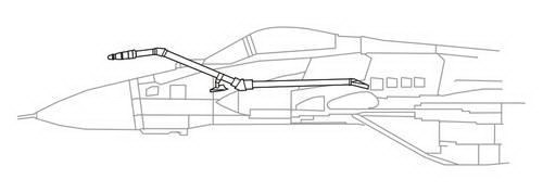 MiG-29SMP/BM Fixed IFR Probe