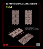 Workable track links for T-34 (3D printed )