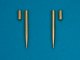     20mm Hispano &amp; Fairing Blanks (2 Each.) (RB model)