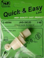 JAS-39C/D Exhaust nozzle for Italeri Kit