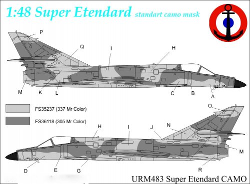 Etendard/Super Etendard CAMO (1/48, All)